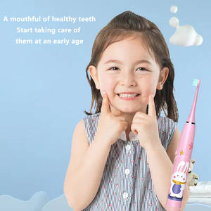 बच्चों के लिए थोक सोनिक इलेक्ट्रिक टूथब्रश नए डिजाइन के नेतृत्व में IPx7 वाटरप्रूफ डुपॉन्ट नरम ब्रिस्टल दांत स्मार्ट बच्चे - Product Image 1