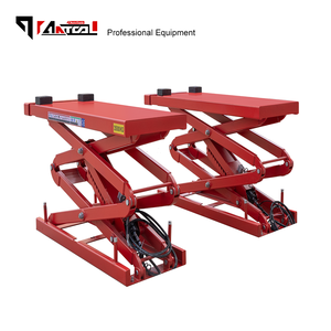 Sollevatore a Forbice Idraulico AnTool FUL-30 da 3000kg per Auto Sportive - Sollevatore a Forbice a Livello Terra - Product Image 2