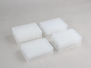 แผ่นบ่อน้ำลึกโพลีโพรพิลีนโพลีเมอร์โปร่งใสใช้ทางการแพทย์<span class=keywords><strong>96</strong></span>หลุม - Product Image 2