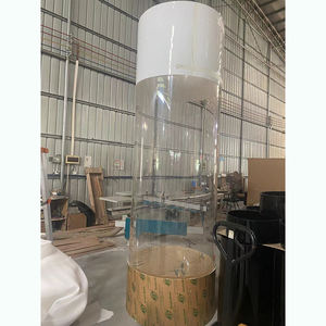 <span class=keywords><strong>Aquarium</strong></span> cylindrique en acrylique transparent de grande taille, personnalisé en usine, pour méduses, avec éclairage coloré, magnifique - Product Image 3