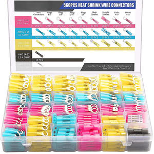 ขั้วต่อกันน้ำแบบพรีเมียม 560 ชิ้น ขั้วทองแดงพร้อมซีลกาว IP65 รูปทรงกลม - Product Image 4