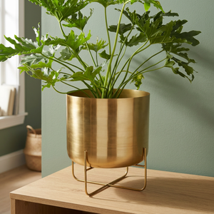Planteur vertical en métal laiton, offre spéciale - Product Image 3