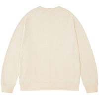 Hauts en molleton bouclette style américain vintage à épaules tombantes, impression personnalisée pour la vente en gros de sweats à capuche et pulls pour hommes