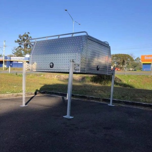 Customized Aluminum Truck UTE Canopy with High Hood Waterproof <b>Tool</b> <b>Box</b> for <b>Tool</b> Storage and UTE Canopy Use - Product Image 1
