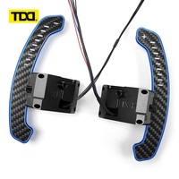 Palancas de Cambio Magnéticas de Fibra de Carbono Estilo Carreras TDD LED para Volante Hyundai N GT I30N Kona N Elantra N Veloster N