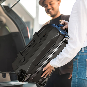 <span class=keywords><strong>Maleta</strong></span> de Viaje Resistente con Ruedas y Asa, Negra, Grande, Tipo Bolso de Lona - Product Image 6