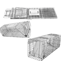 Piège à capture et à relâchement humain pour armadillos, castors, lynx roux, cage de piège