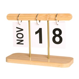Factory Promotion Modern Simple OEM Durable Custom Calendar Page Turning Listing Bedroom Desk Ornaments Holiday Gifts Calendar