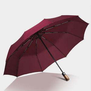 Paraguas Plegable Automático de 3 Secciones, Resistente al Viento, Personalizado con Impresión de Logotipo - Product Image 2