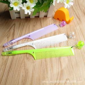 Bolígrafo de Gel con Forma de Peine, Material Plástico, Diseño Bonito, para Estudiantes - Product Image 4