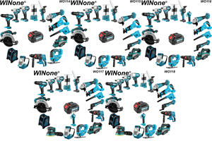 Wholesale <b>Cordless</b> Power Tool Set <b>Cordless</b> Drill Kit 12 Piece <b>Cordless</b> Multi-function Combination Kit - Product Image 4