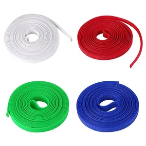 Expandable Braided <strong>Sleeve</strong> Self-extinguished Cable protection Nylon Black Expandable <strong>Sleeve</strong> <strong>Pet</strong> Braided Cable Sleeving - Product Image 2