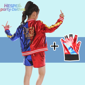 Disfraz de Cosplay Unisex de Harley Quinn de HESPER con Peluca para Adultos, Niñas y Mujeres del Personaje de la Serie de Televisión Escuadrón Suicida - Product Image 2