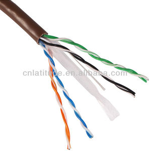 Cable de Red LE Brand F/UTPCat6 24 AWG PVC con Blindaje de Aluminio, Conductor Sólido Ripcord, Ethernet de 8 Conductores, 1m/3m, Múltiples - Product Image 3