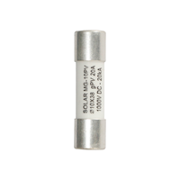 Fusible Solar Cerámico de 1000V CC, 10x38mm, Alta Capacidad de Ruptura, para 30A, Certificado CE TUV Yinrong para el Mercado de India