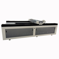 Découpeuse laser CNC à portique refroidie par eau de bonne qualité, 150W, 4ft*8ft, pour matériaux non métalliques, avec ventilateur d'extraction SK1325, fabriquée en Chine