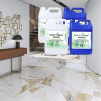 Vente en gros de résine époxy Timesrui à cristaux liquides transparents Colle AB Table de rivière spéciale pour la construction en bois et la signalisation du travail du bois