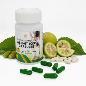 Cápsulas de Garcinia Cambogia para la Salud Intestinal con Inulina Prebiótica para la Pérdida de Peso en Adultos y Aumento del Metabolismo, Marca Privada - Product Image 1