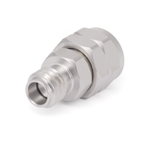 Adaptateurs RF haute fréquence Gwave, ondes millimétriques, 1,0 mm à 0,8 mm, acier inoxydable, DC-110 GHz, 50 ohms, pour laboratoires et tests