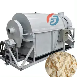electric heating pomace mortar cassava starch small drum type dryer