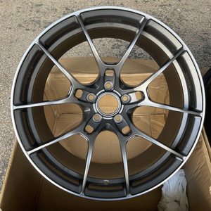 SY-09090 1 टुकड़े जाली मशीनीकृत फेस व्हील हल्के प्रदर्शन 22 24 26 इंच रेसिंग एलॉय रिम्स पैसेंजर कार व्हील टायर - Product Image 3