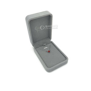 Caja de Joyería de Gamuza de Lujo, Caja de Empaque para Anillos, Personalización Avanzada, Empaque de Regalo, Caja de Empaque para Joyería - Product Image 3