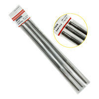 Lima redonda para motosierra de 200 mm y 5,5 mm, de acero con alto contenido de carbono tratado térmicamente, para afilar cadenas de motosierra, herramientas de mantenimiento.