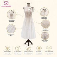Fabricants de robes pour femmes, robe blanche sexy sans manches, vente en gros, fabrication sur mesure OEM ODM, fournisseur d'usine, nouvelle collection, tenue de soirée d'été