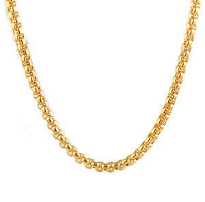 Collier chaîne personnalisé en acier inoxydable, bijou à la mode, vente en gros - Product Image 3