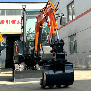 Mini Escavatore del Produttore con Motore Kubota, Escavatore Multifunzione da 2 Tonnellate, Bagger da 2,5 Tonnellate con Accessori per Movimento Terra e Scavo - Product Image 2