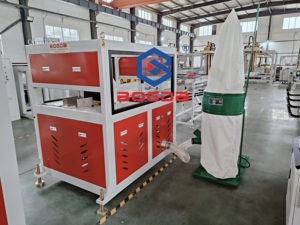 PVC Door architrave profile production machine / WPC Door architrave profile extrusion machine - Product Image 4