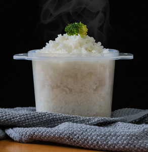 <span class=keywords><strong>Cuiseur</strong></span> à riz et <span class=keywords><strong>cuiseur</strong></span> <span class=keywords><strong>vapeur</strong></span> écologique pour micro-ondes - <span class=keywords><strong>Sans</strong></span> <span class=keywords><strong>BPA</strong></span>, facile à utiliser, peu de désordre, cuite le riz parfaitement à chaque fois - Product Image 5