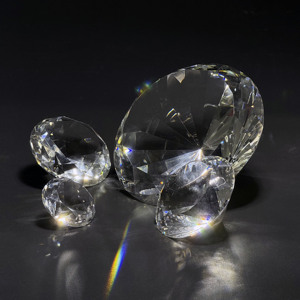 40MM chiaro nuovo arrivo <span class=keywords><strong>vendita</strong></span> calda colorato cristallo di diamante per la decorazione di nozze - Product Image 3