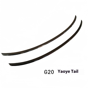 สปอยเลอร์หลังคาร์บอนไฟเบอร์แบบไม่ต้องเจาะ สำหรับรถยนต์ซีรีย์ 3 รุ่นใหม่ G20/G28 M4 Blade M3PSM  แบบติดตั้งถาวร สำหรับฝากระโปรงท้าย ซีรีย์ 3 รุ่นใหม่ G20 ปีกหลังแบบไม่ต้องเจาะ - Product Image 4