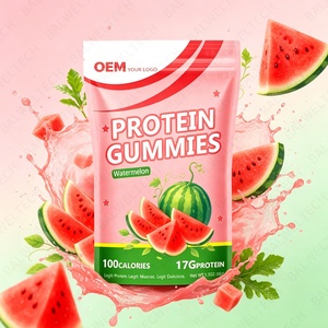 OEM Private Label Original Vegan Bagged <b>Protein</b> Gummise <b>Protein</b> Fitness Gummies and Vitamin Vc Gummies Whey <b>Protein</b> Gummies - Product Image 4