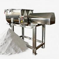 Mélangeur à ruban horizontal en acier inoxydable fiable en forme de U pour le mélange industriel du sucre et du sel, vente directe d'usine