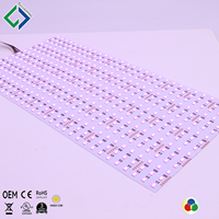 Panneau lumineux flexible à led Ra95 RGB CCT rgbww, boîte de lumière avec film, rétro-éclairage, 12 V 24V