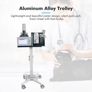 Xách tay và người dùng thân thiện với vật nuôi gây mê thông gió khí thú y gây mê máy để bán - Product Image 5