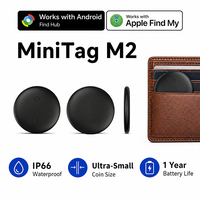 Localizzatore GPS Mini per Bagagli e Zaini, Doppio Sistema di Tracciamento in Tempo Reale, Anti-Smarrimento, Dimensioni Moneta, Ideale per Pendolari