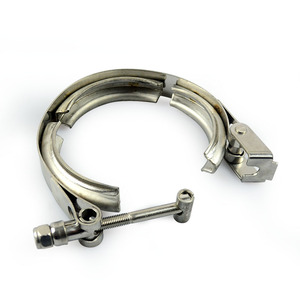 Poyracing 2 Inch Stainless Steel <b>Quick</b> Release <b>Clamp</b> Flange Kit For Exhaust Downpipes - Product Image 2