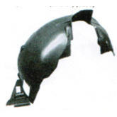 Guardabarros Interior para BMW X5 E53 2000-2006, Pieza de Repuesto Delantera de Plástico Negro - Product Image 3