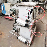 Nouvelle vanne pneumatique à double clapet en acier inoxydable DC 24V pour poudre chimique corrosive