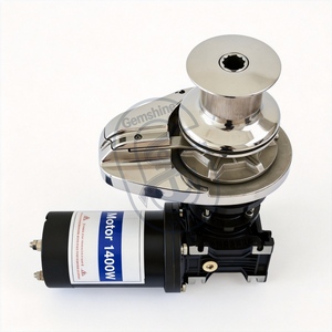 <span class=keywords><strong>Accessori</strong></span> <span class=keywords><strong>Nautici</strong></span>: Verricello Elettrico Verticale Marino 24 Volt 400W-2000W per Ancora, Capstan per Barche, Navi e Yacht - Product Image 4