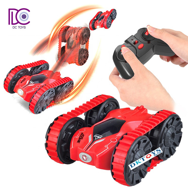 Hot Seller 2.4g RC Double Side Stunt Car Toys Remote Control Stunt Car