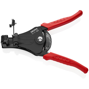 Dénudeur de fils Knipex 12 11 180 réglable pour le dénudage de câbles électriques - Product Image 1