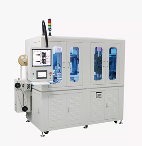 Machine de sertissage entièrement automatique pour connecteurs coaxiaux à double tête, pour couper et dénuder les câbles RF/antennes - Product Image 3