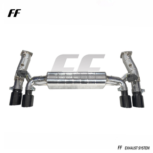 Échappement de Catback de silencieux de Sport de course d'acier inoxydable de haute Performance pour <span class=keywords><strong>Porsche</strong></span> <span class=keywords><strong>911</strong></span> 991.2 3.0T - Product Image 2