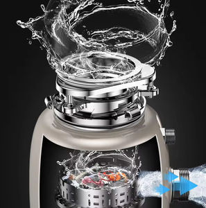 Triturador de Desechos de Cocina Continuo con Motor de Corriente Continua a Batería, Silencioso y Anti-Obstrucciones, para Uso Comercial - Product Image 6