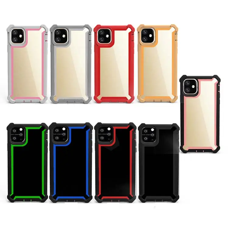 Mobile Phone Accessories For iPhone 15 14 Space Defender Mobile Case,Clear Case Colorful Bumper Space Phone Case For iPhone 114