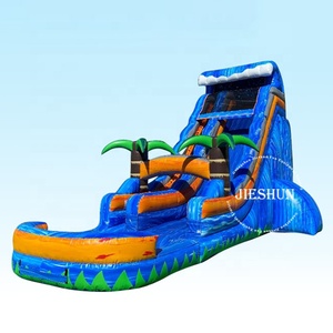 Tobogán de agua inflable tropical para fiestas, monstruo hinchable, gran oferta, <span class=keywords><strong>2021</strong></span> - Product Image 1